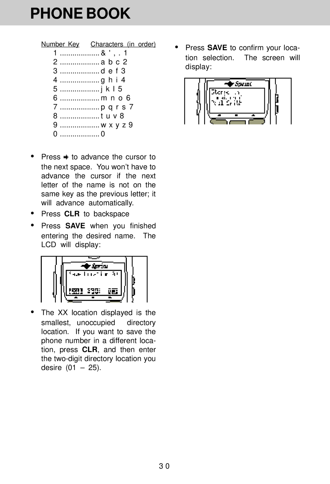 VTech SP1733 owner manual Press Save to confirm your loca 