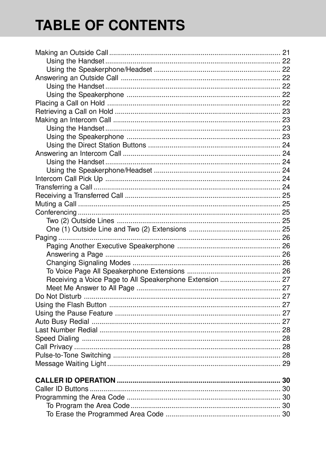 VTech VT 4121 manual Caller ID Operation 