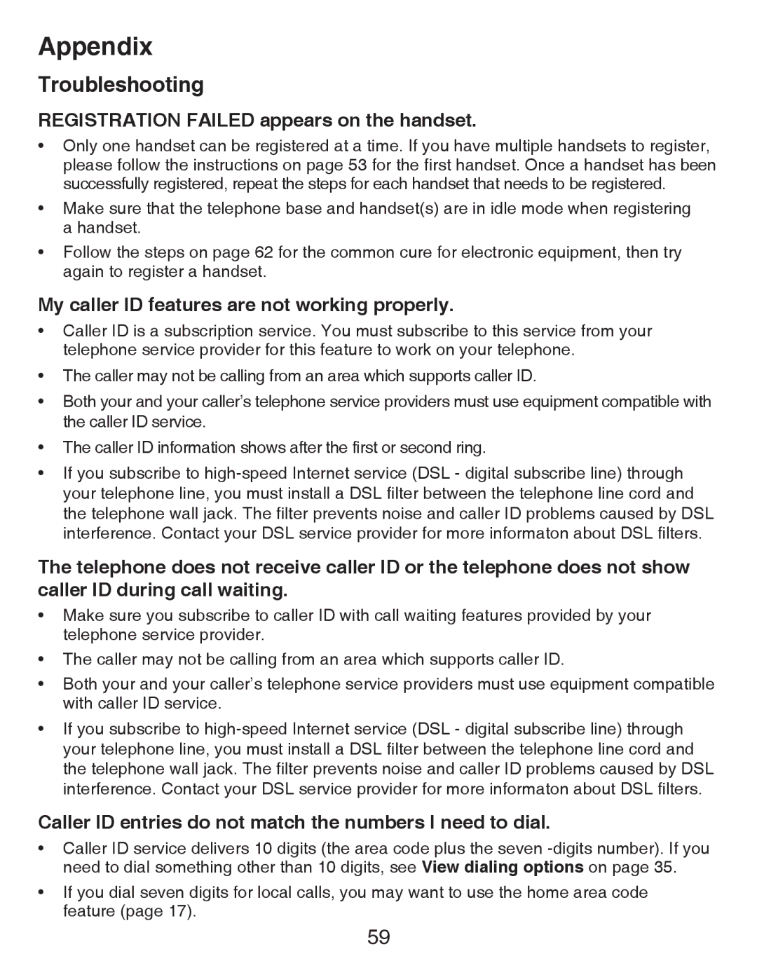 VTech CS6428-2/CS6429/ CS6249-15/CS6429-16/ CS6429-2/CS6429-3/ CS6429-4/CS6429-5 user manual 