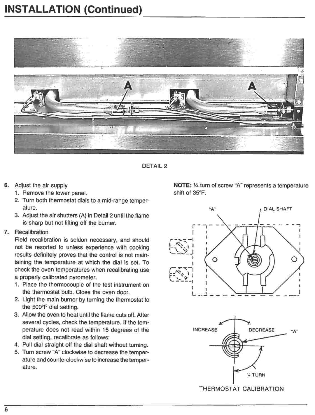 Vulcan-Hart 9033A, 9030A manual 