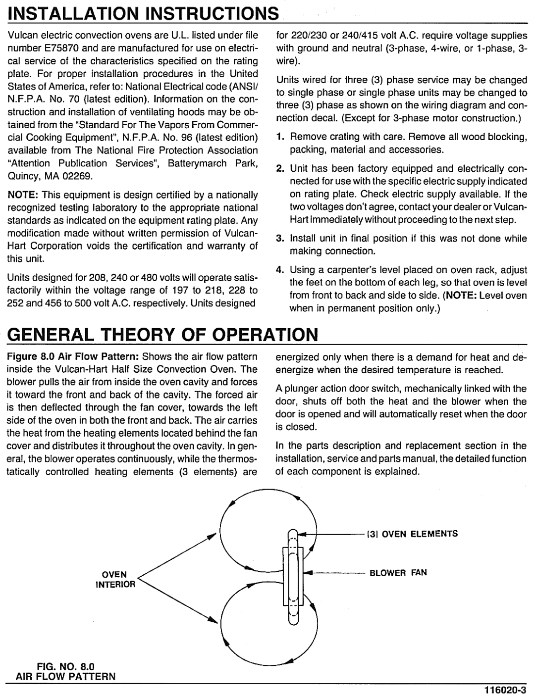 Vulcan-Hart E14 manual 