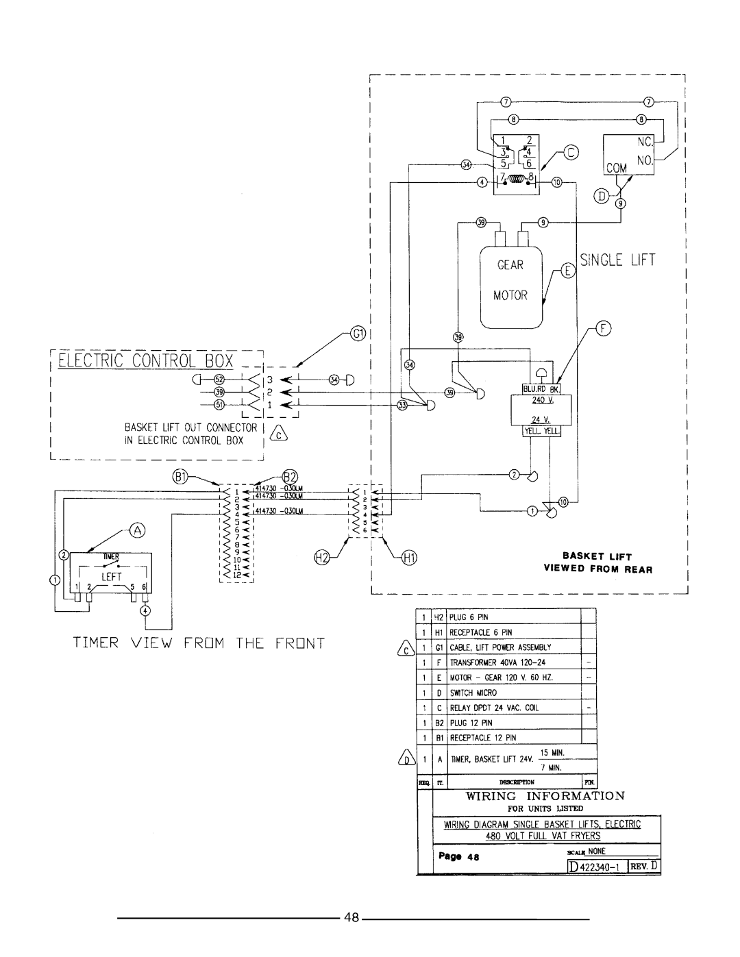 Vulcan-Hart ERD40 service manual 