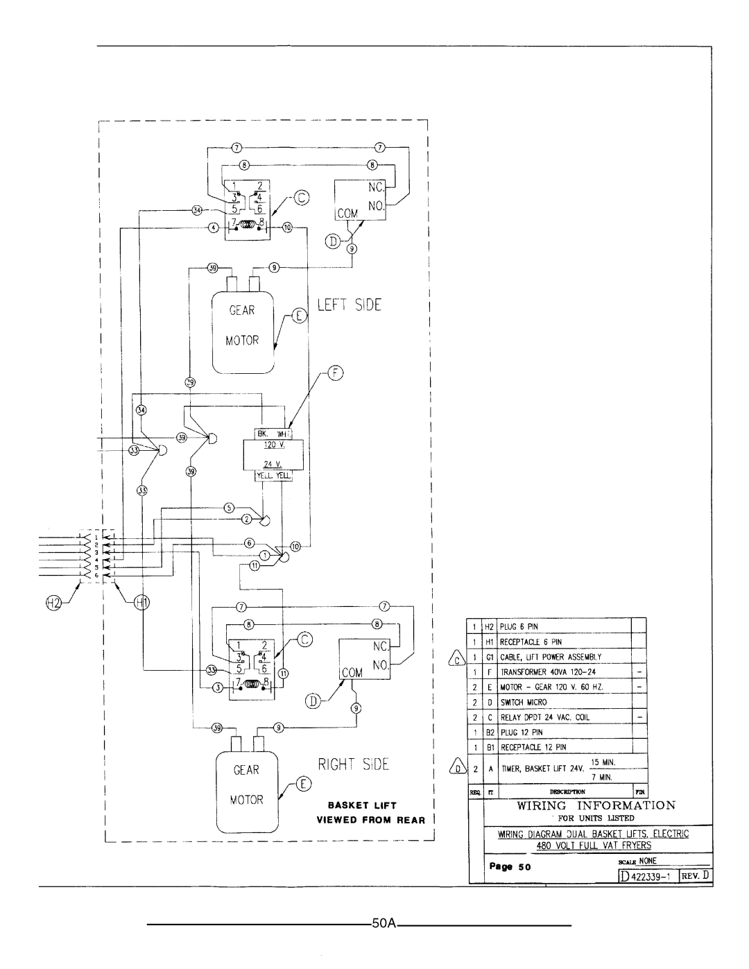 Vulcan-Hart ERD40 service manual 