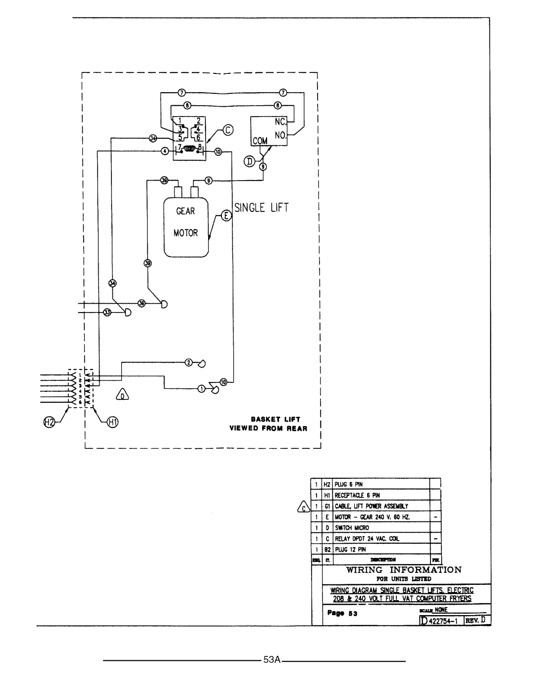 Vulcan-Hart ERD40 service manual 