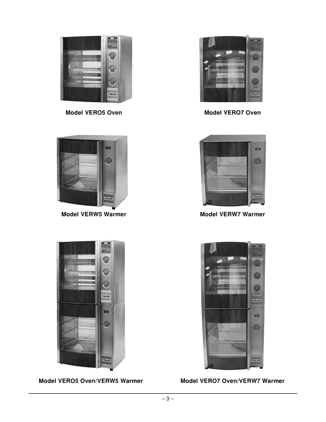 Vulcan-Hart ML-126450, ML-126210, ML-126451, ML-126209, ML-126452, ML-126212, ML-126211, ML-126453 manual 