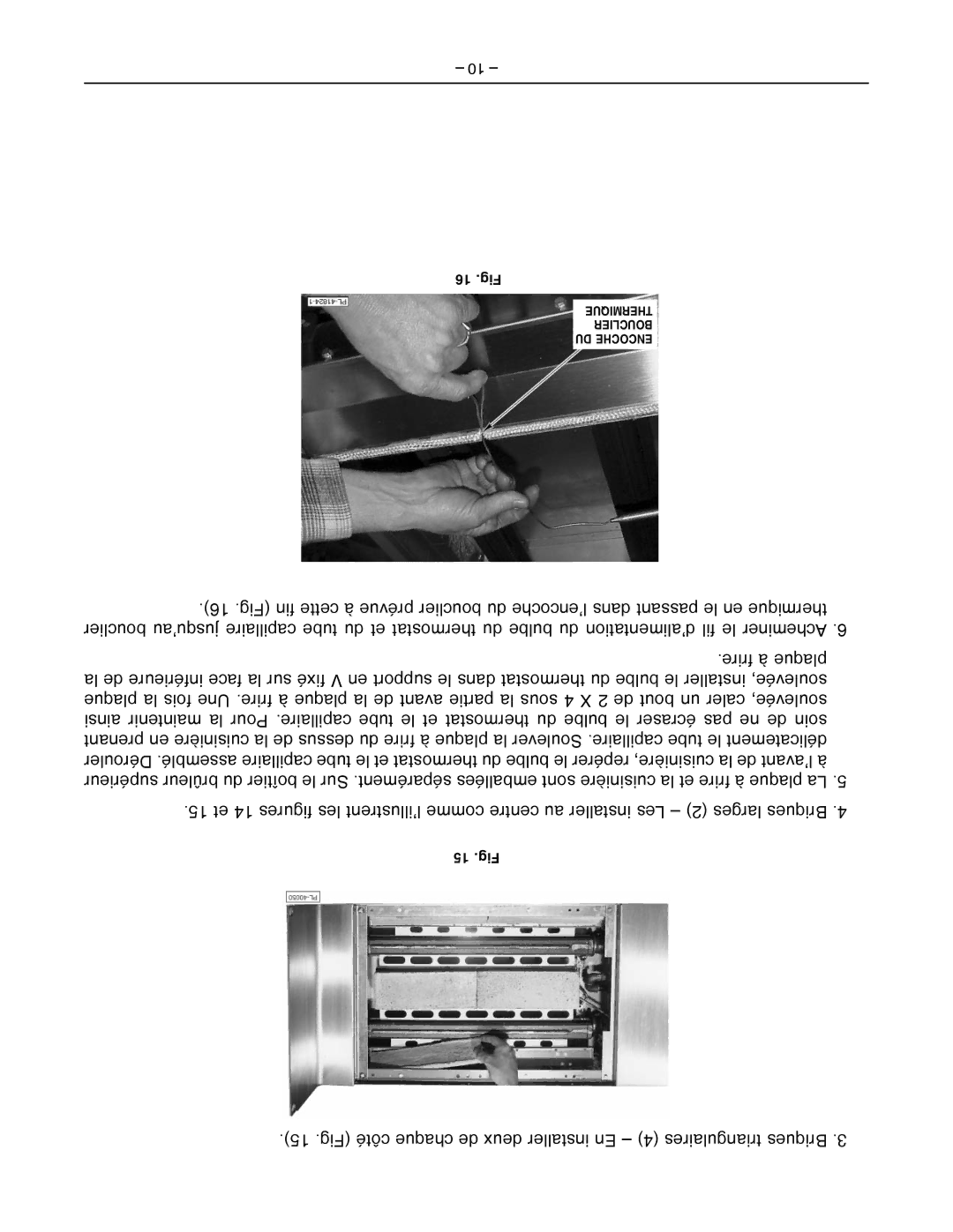 Vulcan-Hart ML-126403, ML-52168, ML-53146, ML-52144, ML-52159, GH Fig côté chaque de deux installer En 4 triangulaires Briques 