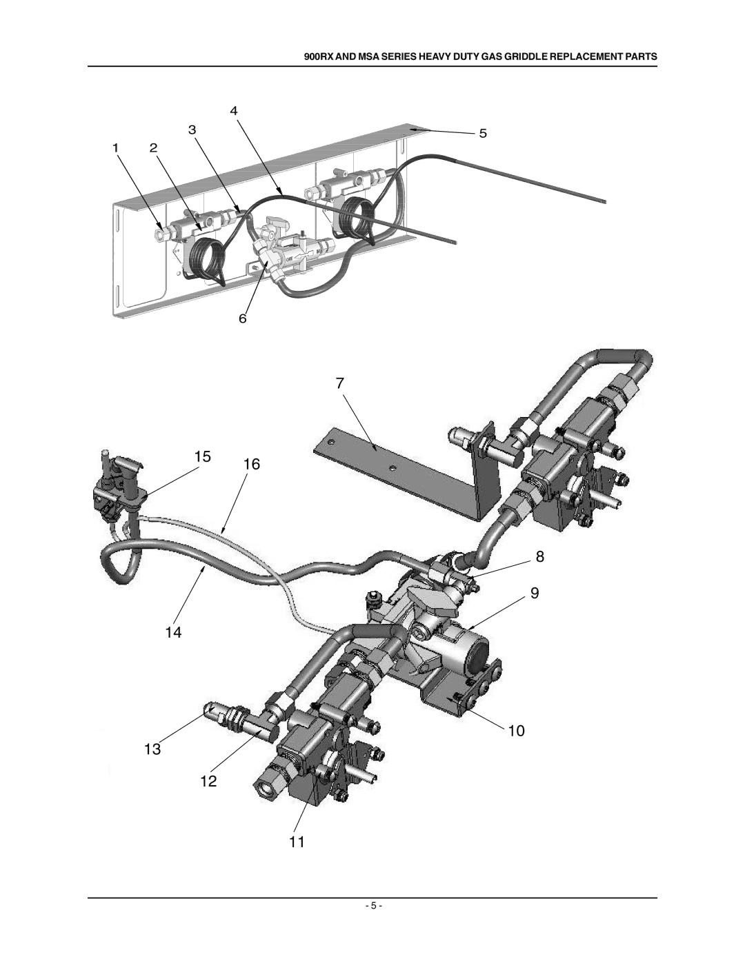 Vulcan-Hart 960RX, MSA72, MSA60, MSA48, MSA36, MSA24, 924RX, 948RX, 972RX, 936RX manual 