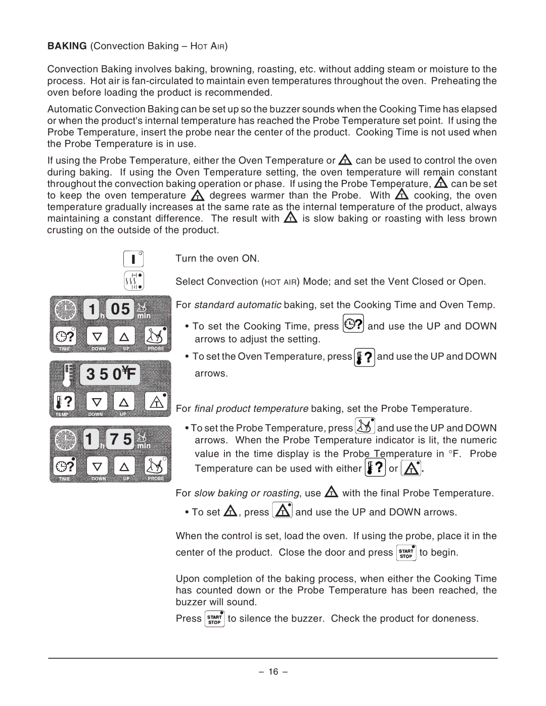 Vulcan-Hart VCE6H ML-126177, VCE10H ML-126178, VCE10F ML-126179, VCE20H ML-126172, VCE20F ML-126173 manual 0 F 