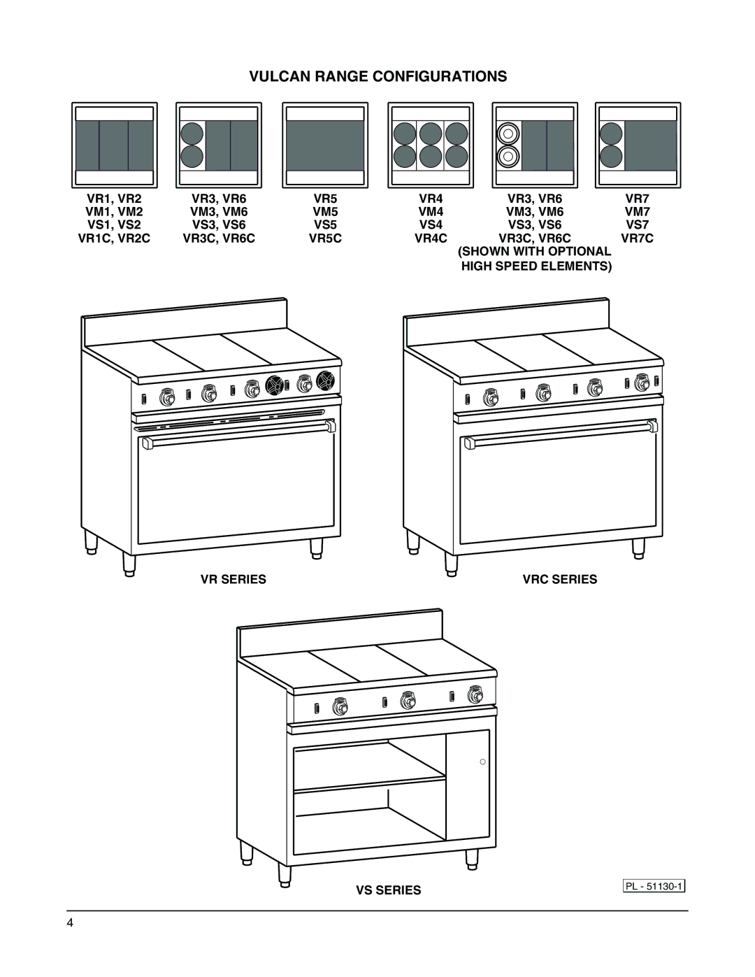 Vulcan-Hart VEX, VRC, VMX operation manual VR5 VR4, VR7, VM5 VM4, VM7, VS5 VS4, VS7 