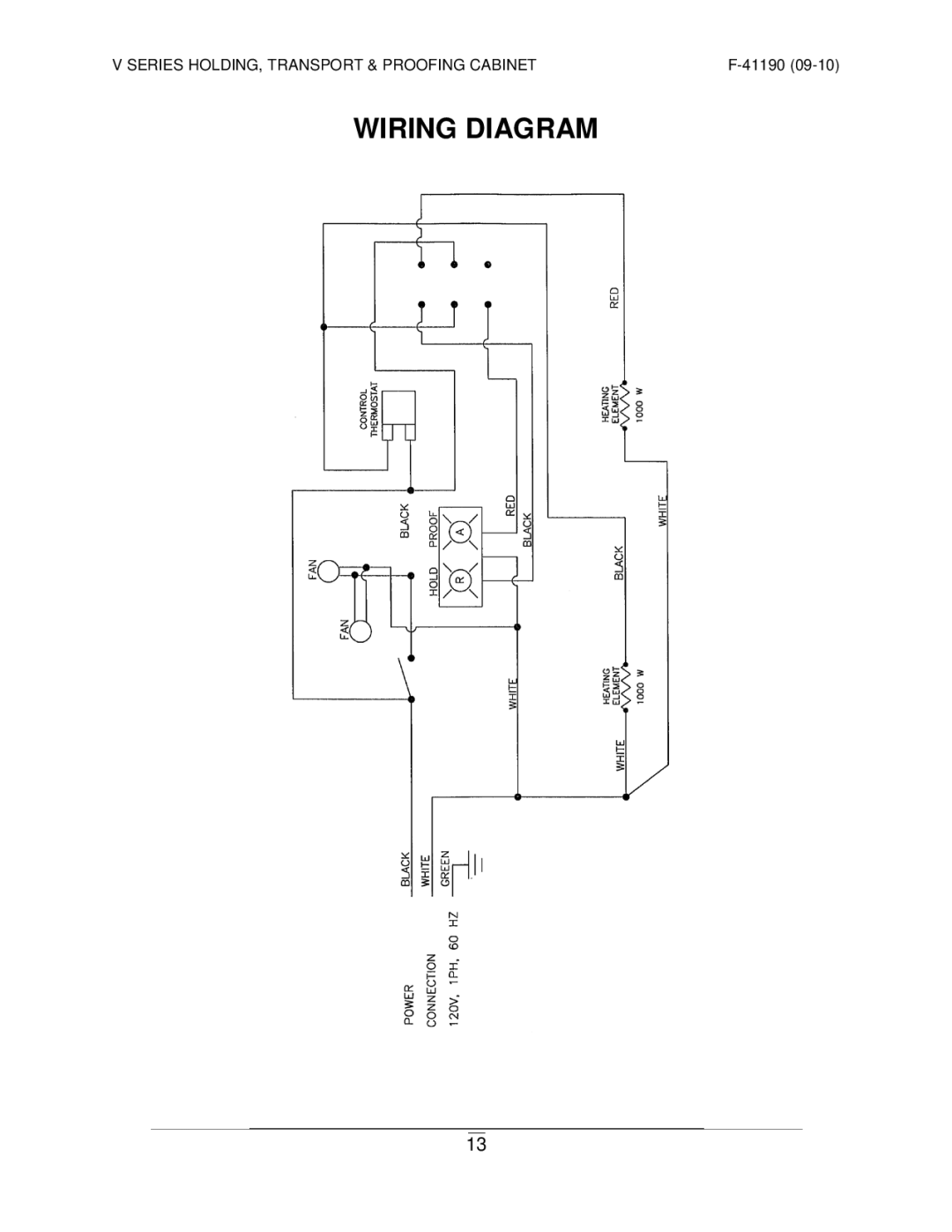 Vulcan-Hart VP18 ML-138089 operation manual Wiring Diagram 