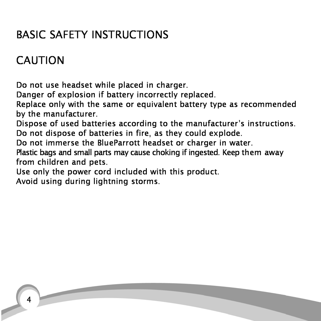 VXI B150-GTX manual Basic Safety Instructions 