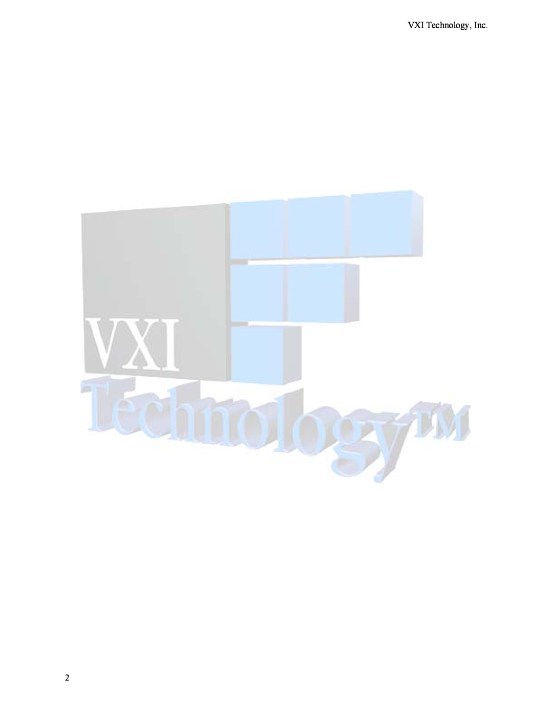 VXI CT-100B, Six-Slot VXIBus Chassis user manual VXI Technology, Inc 