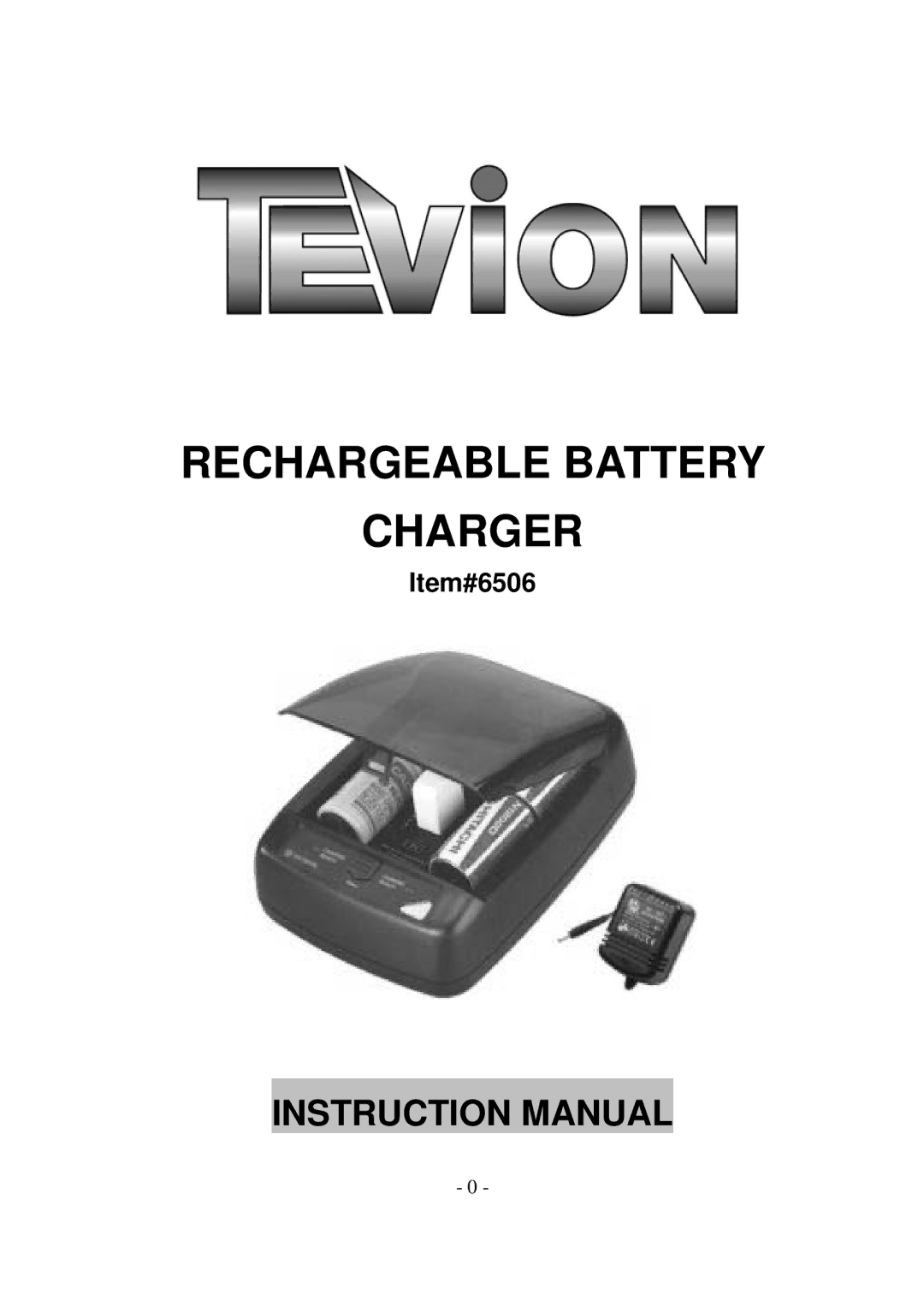 Wachsmuth & Krogmann MW5798 instruction manual Rechargeable Battery Charger 