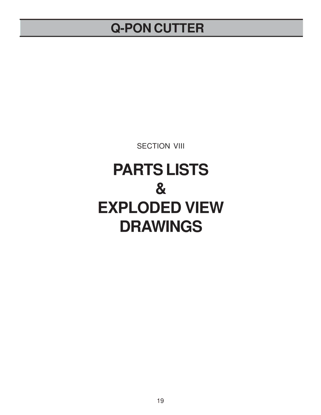 Wachsmuth & Krogmann TQ 1.0 manual Parts Lists Exploded View Drawings 