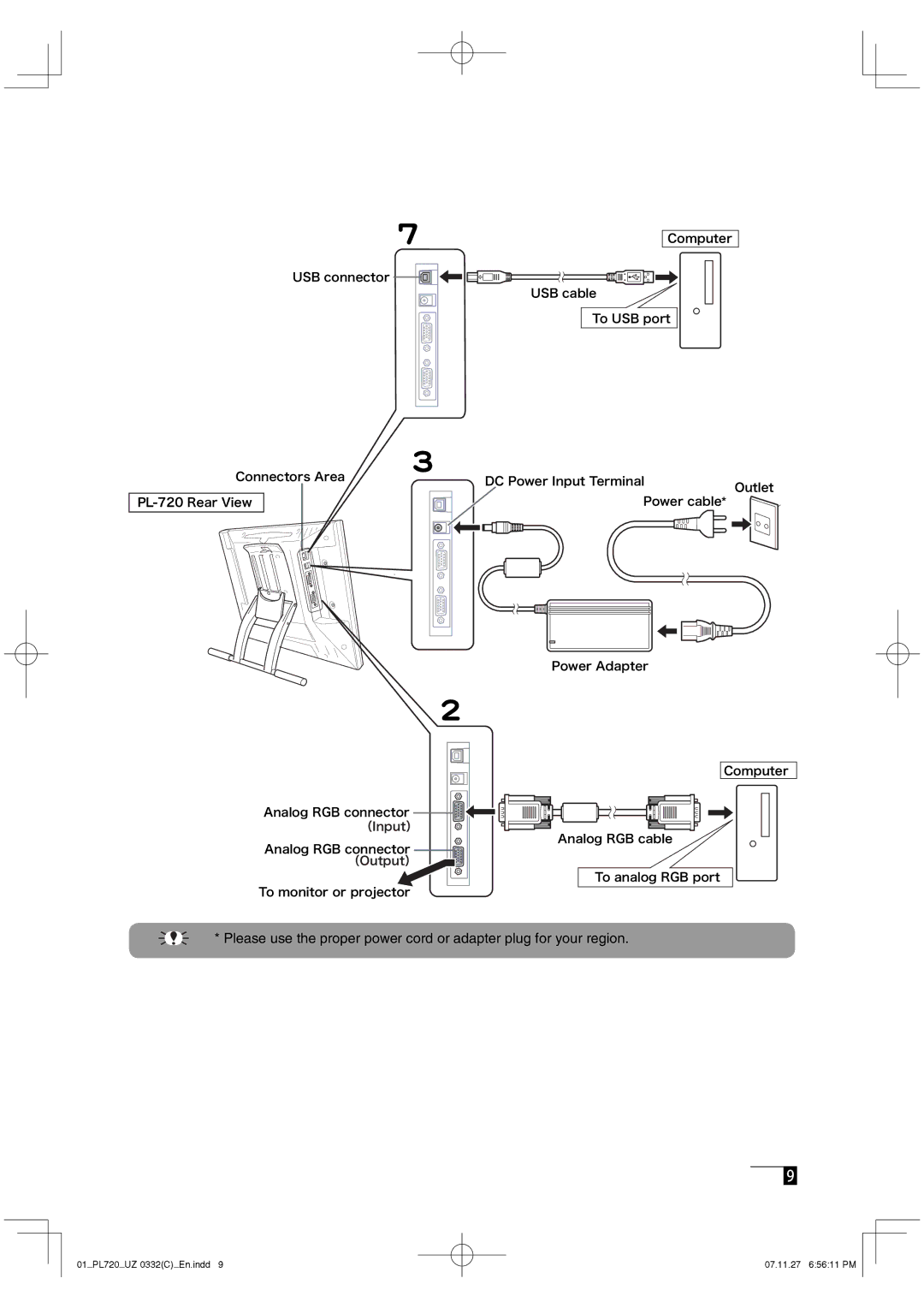 Wacom DTF-720 manual Computer 