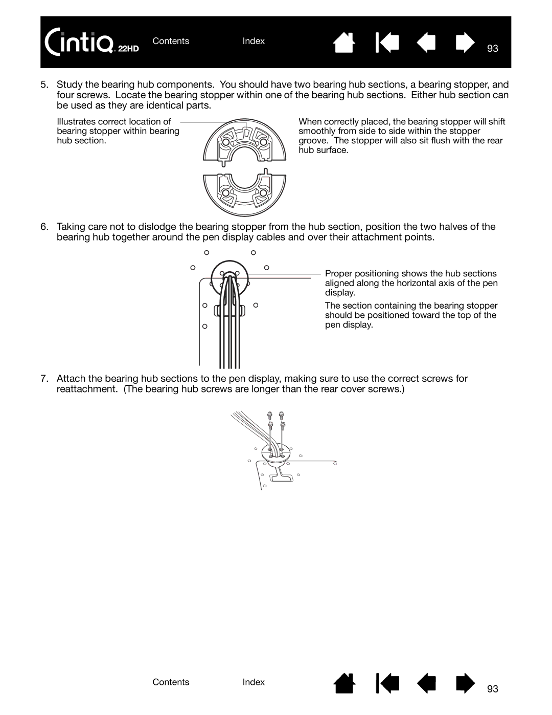 Wacom DTK-2200 user manual ContentsIndex 