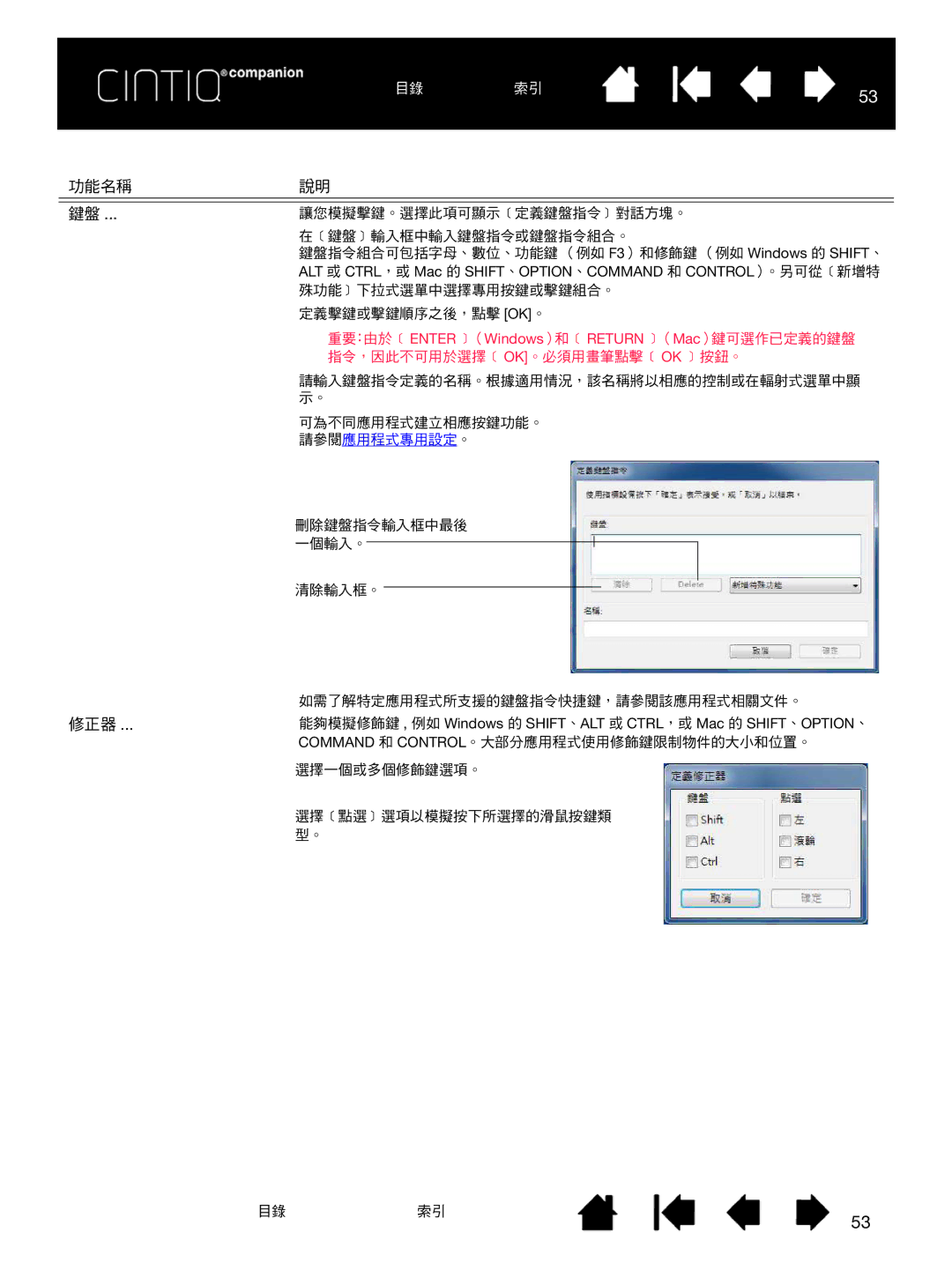 Wacom H0413 user manual 修正器 