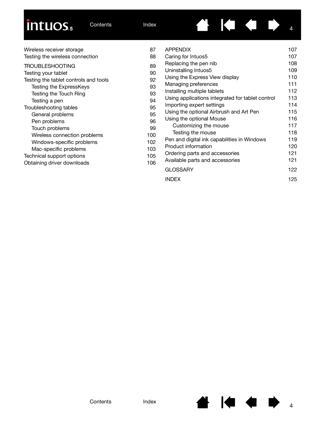 Wacom PTH-650, PTH-850, PTK-650, PTH-450, PTK-450 user manual Glossary 