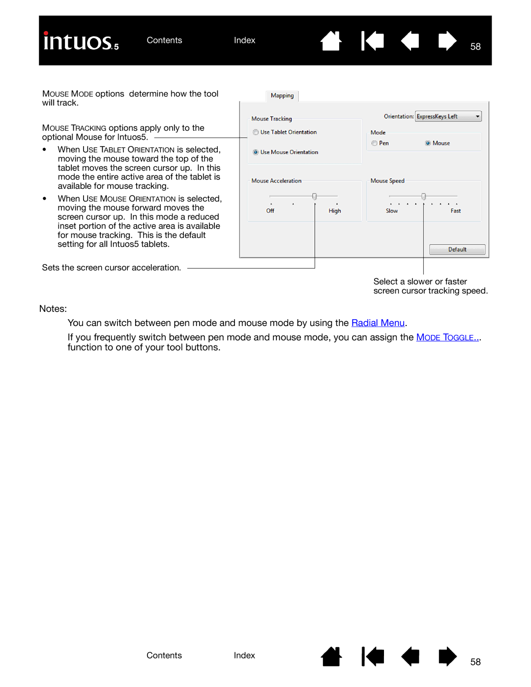 Wacom PTK-450, PTH-850, PTK-650, PTH-450, PTH-650 user manual ContentsIndex 