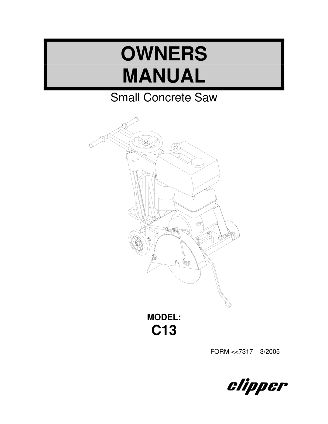 Wahl C13 owner manual 