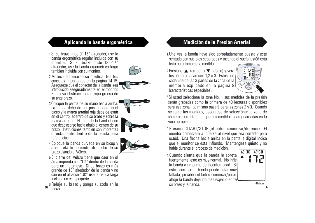 Walgreens BD-1234W manual Tambien incluida con su monitor, Su ante brazo, Mesa 