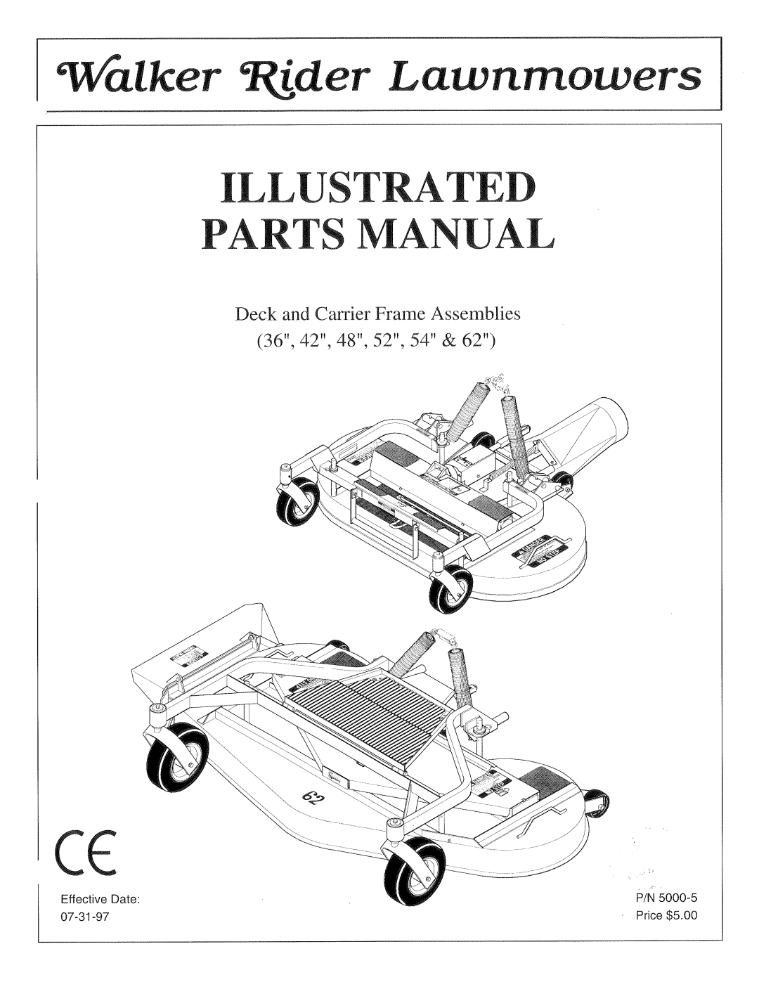 Walker 54-inch manual 