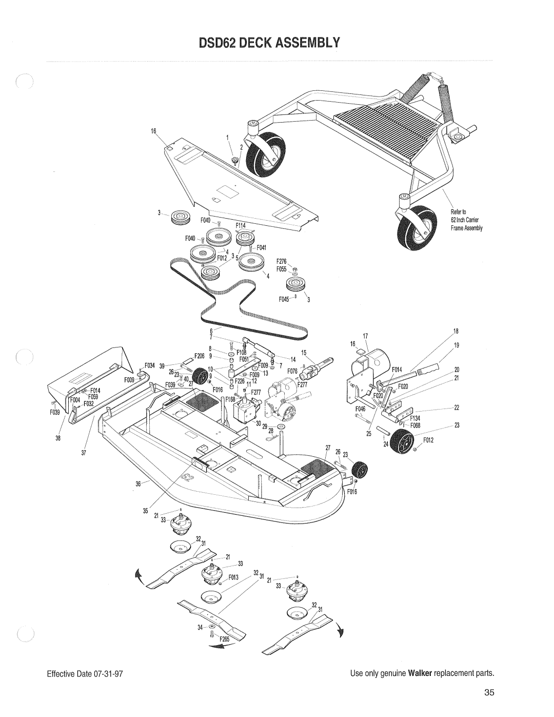 Walker 54-inch manual 