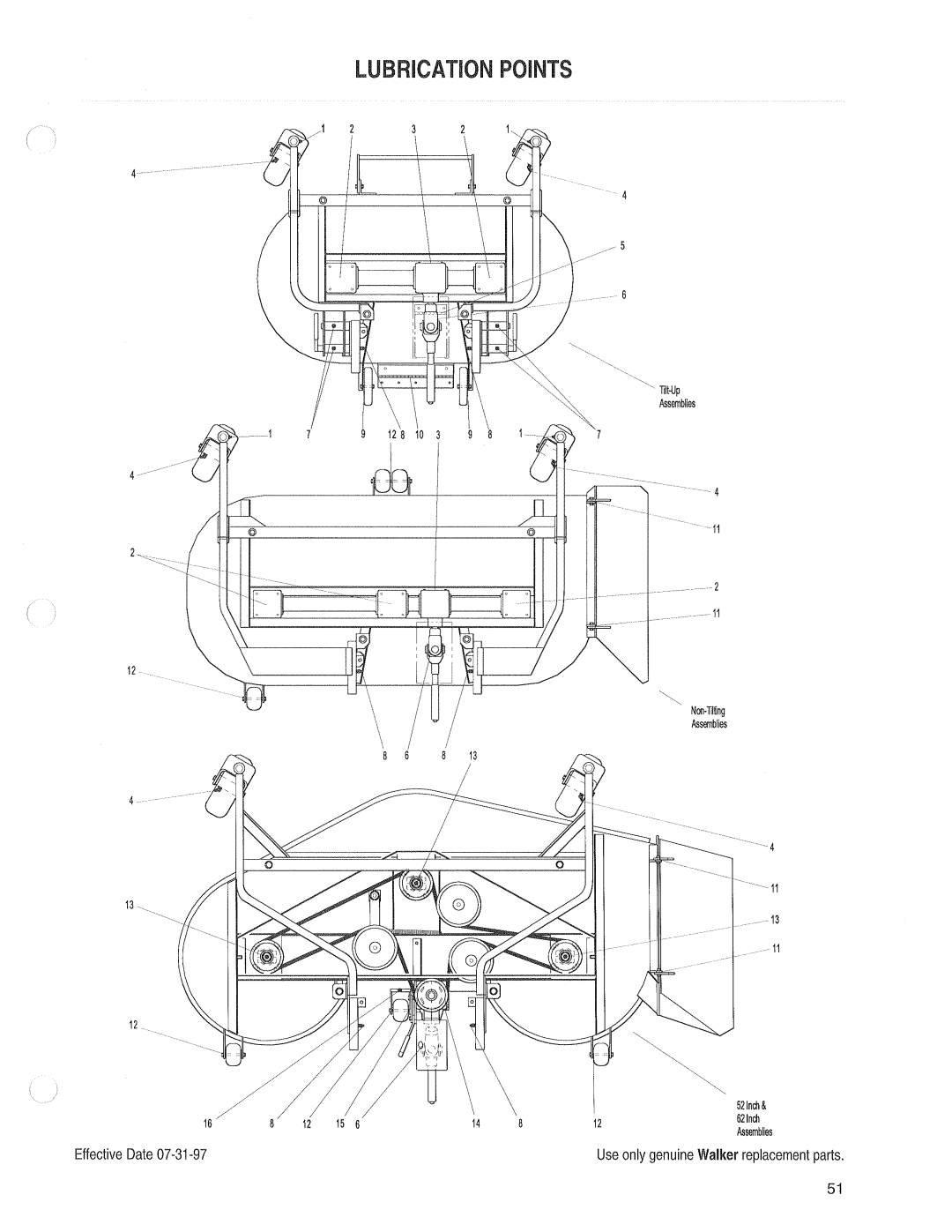 Walker 54-inch manual 