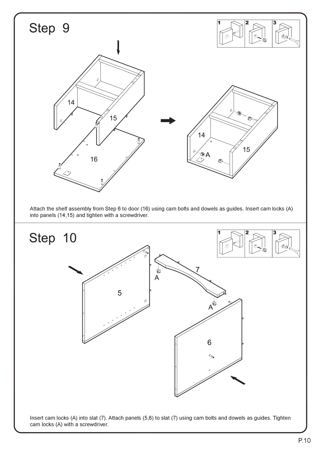 Walker P42C77BL-MT manual 