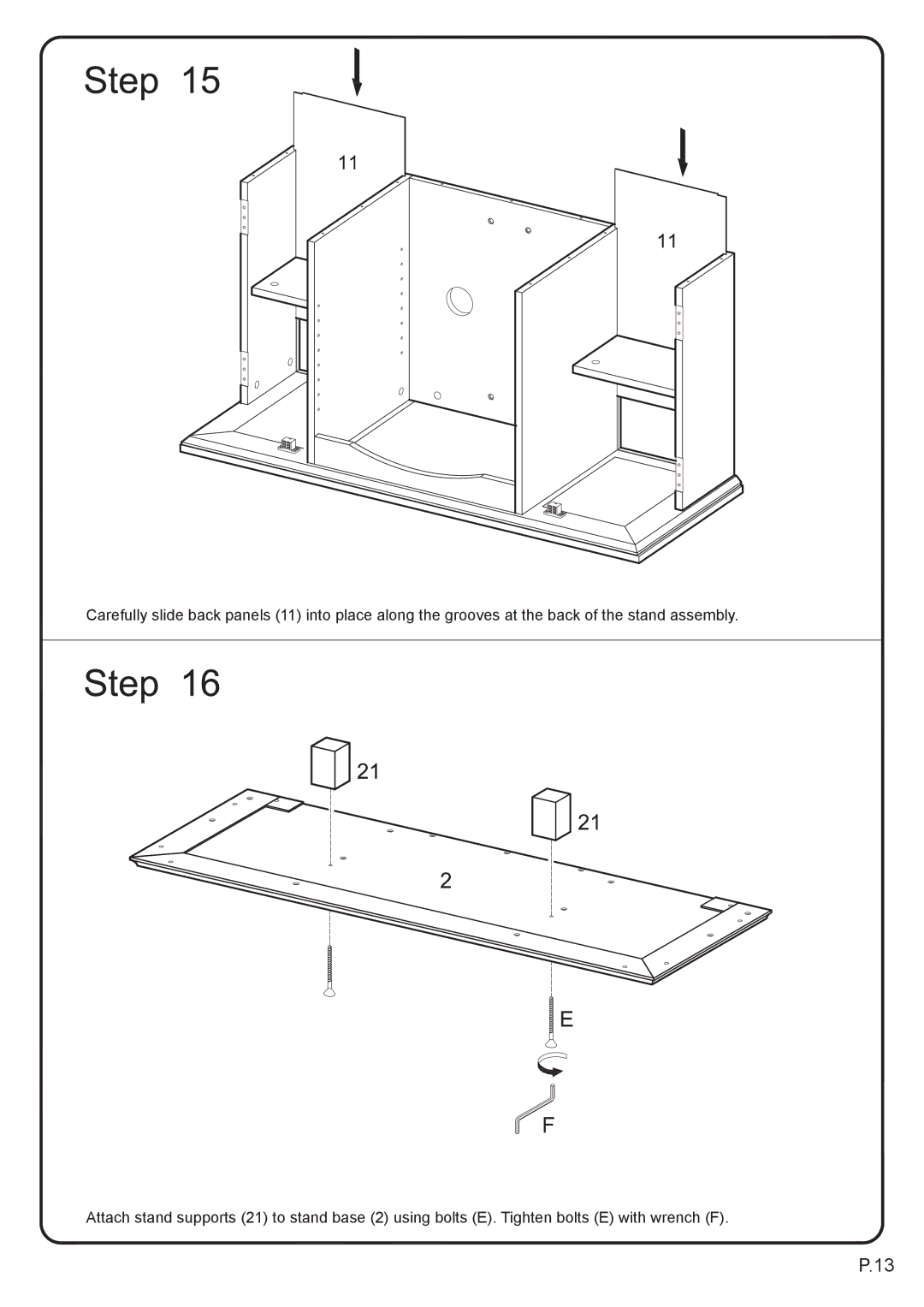 Walker P42C77BL-MT manual 