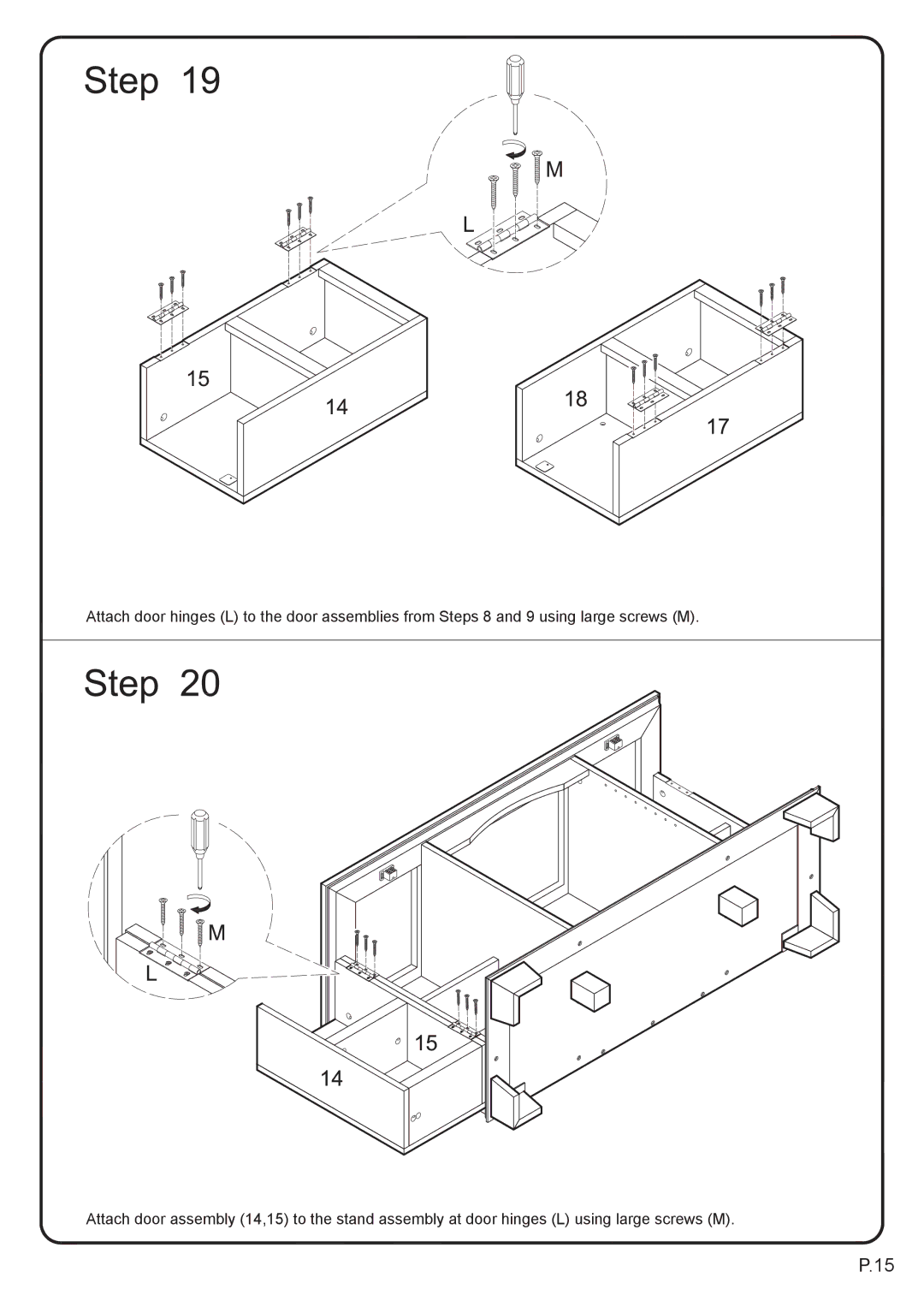 Walker P42C77BL-MT manual 