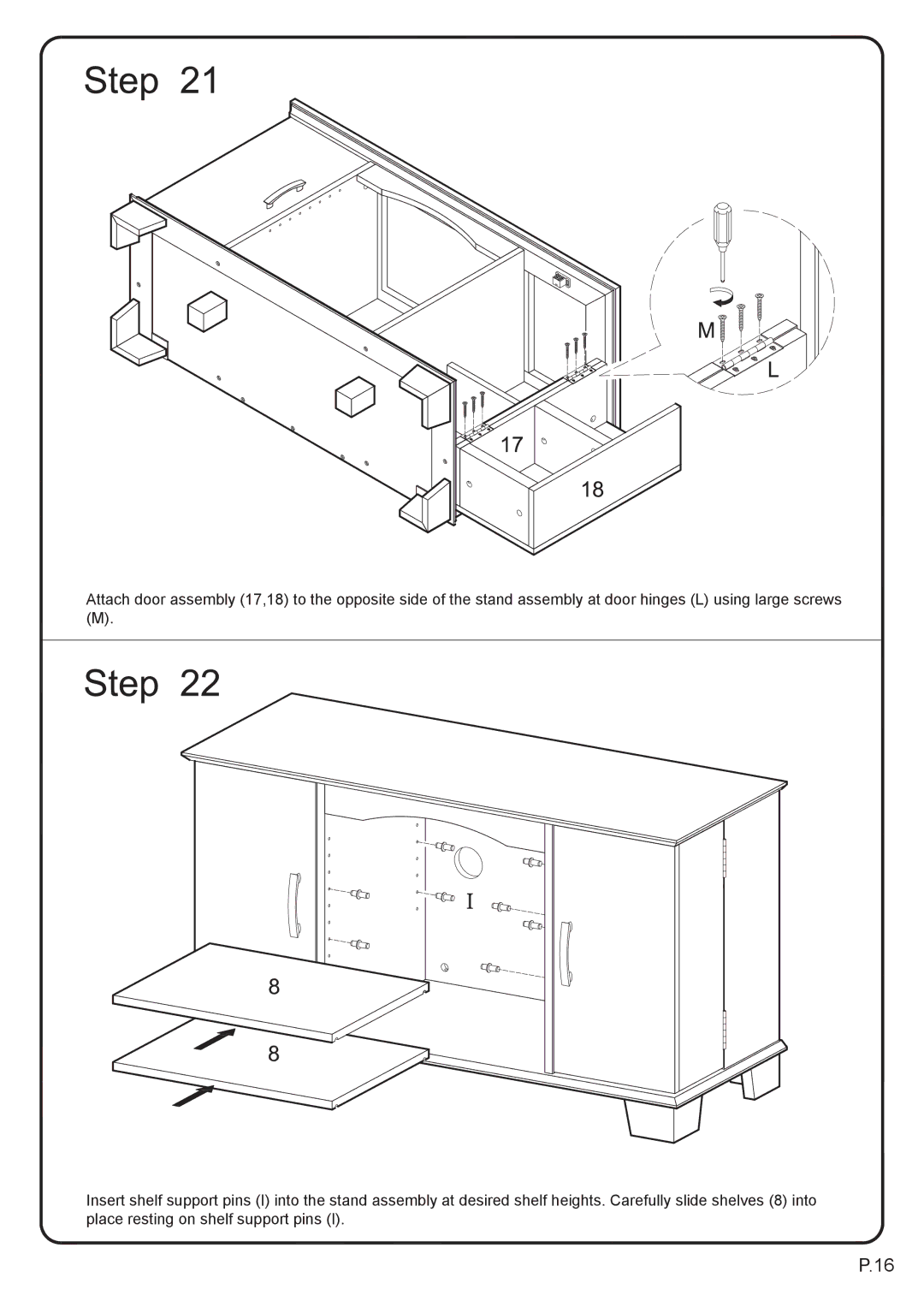 Walker P42C77BL-MT manual 