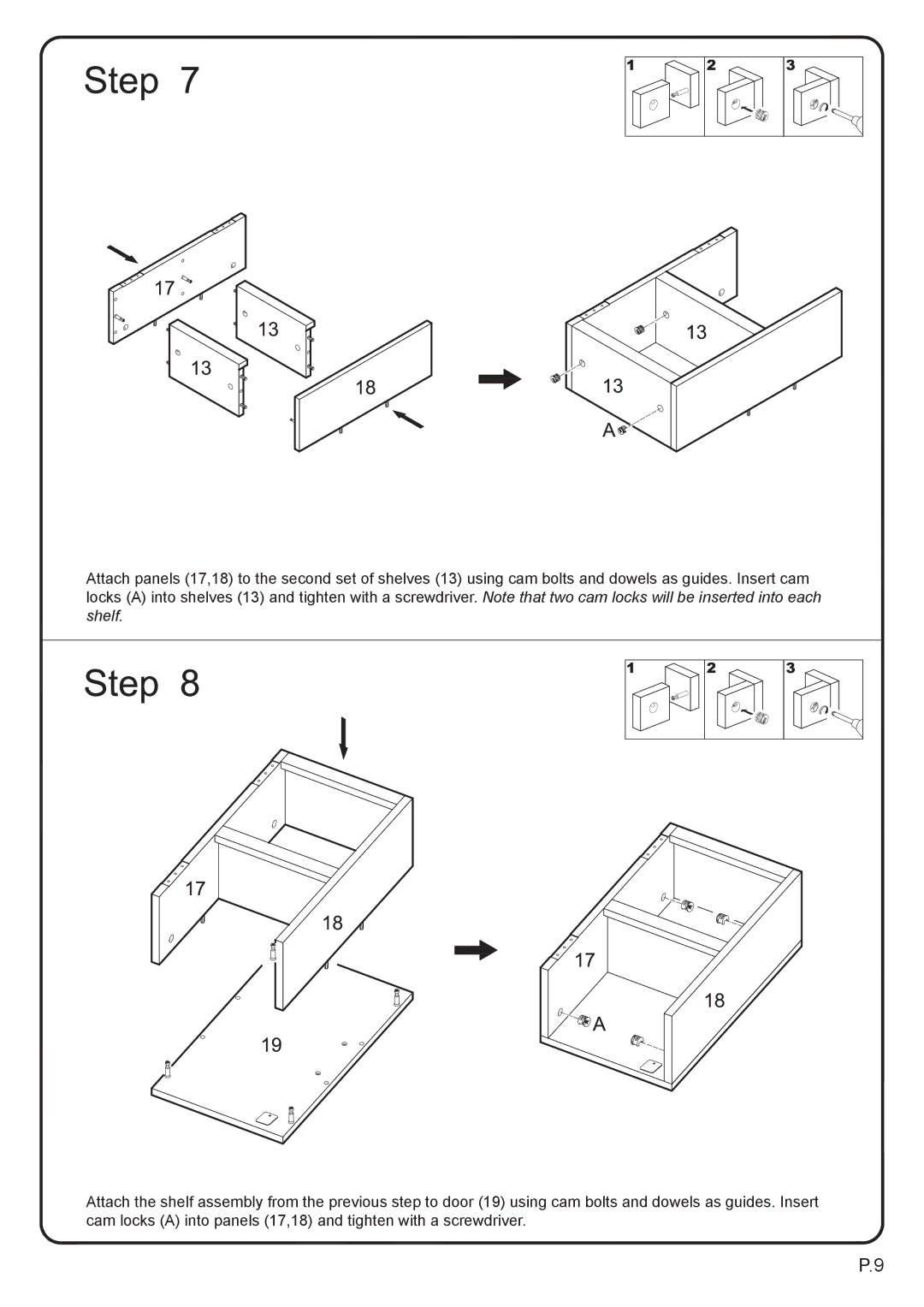 Walker P42C77BL-MT manual 