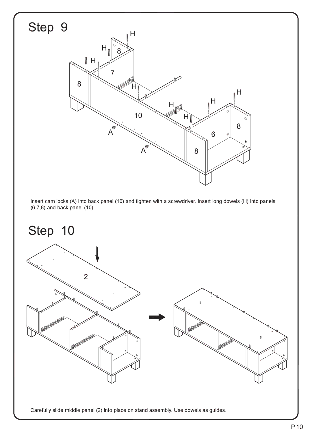 Walker P60CMPBL-MT manual 