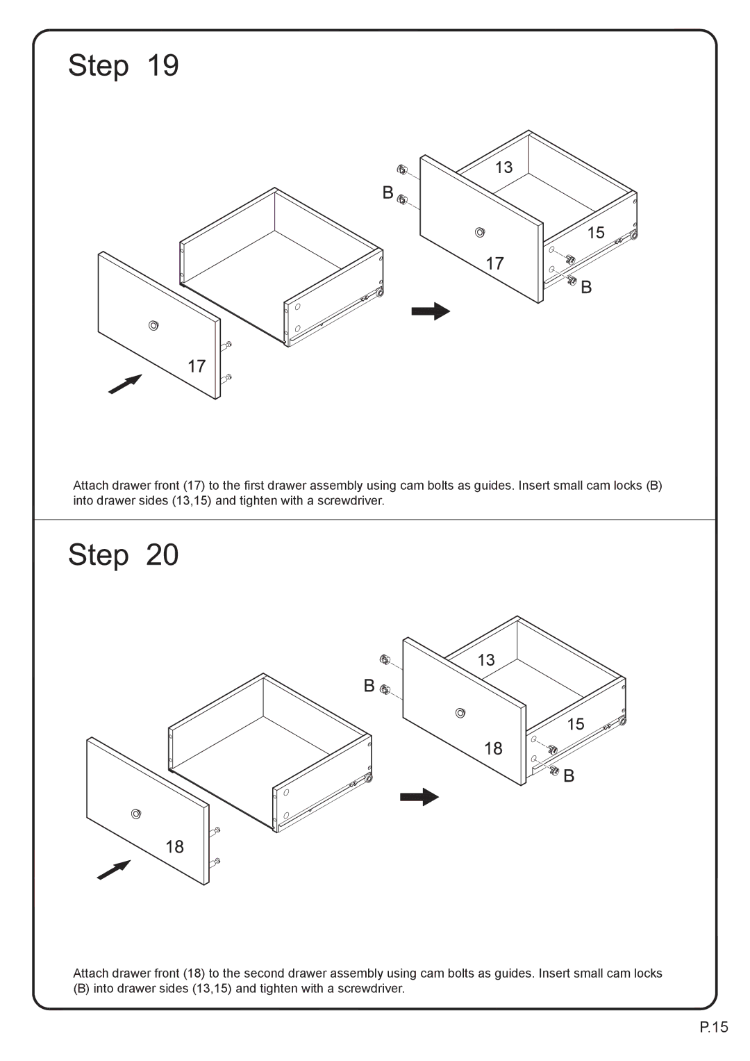 Walker P60CMPBL-MT manual 