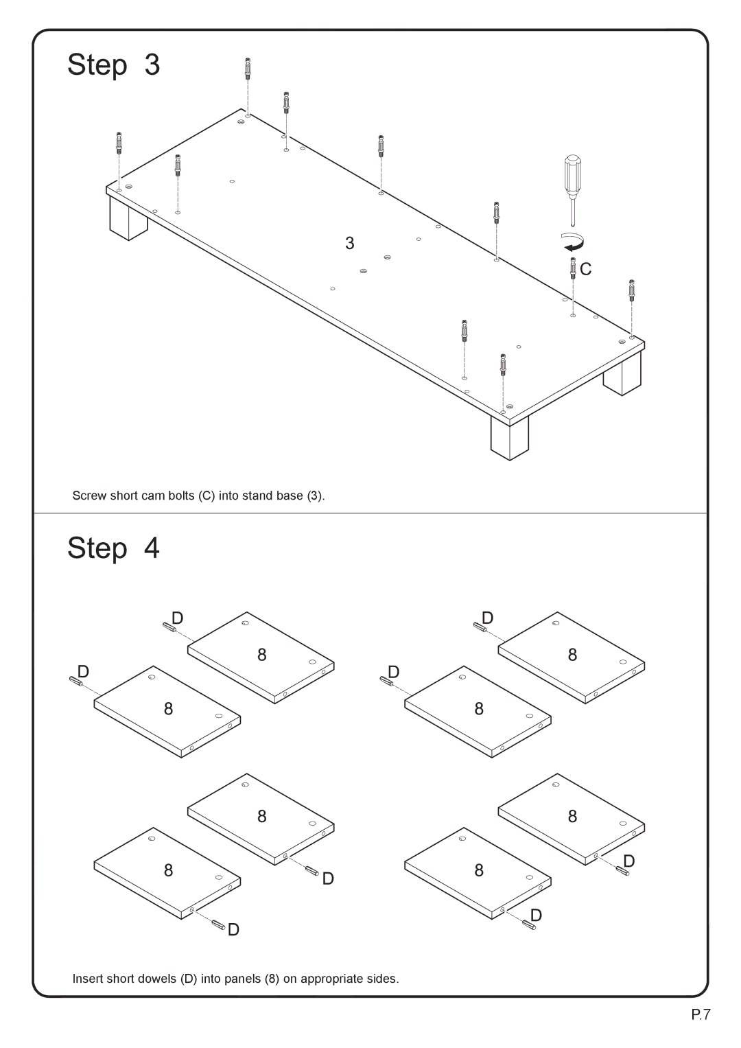 Walker P60CMPBL-MT manual 