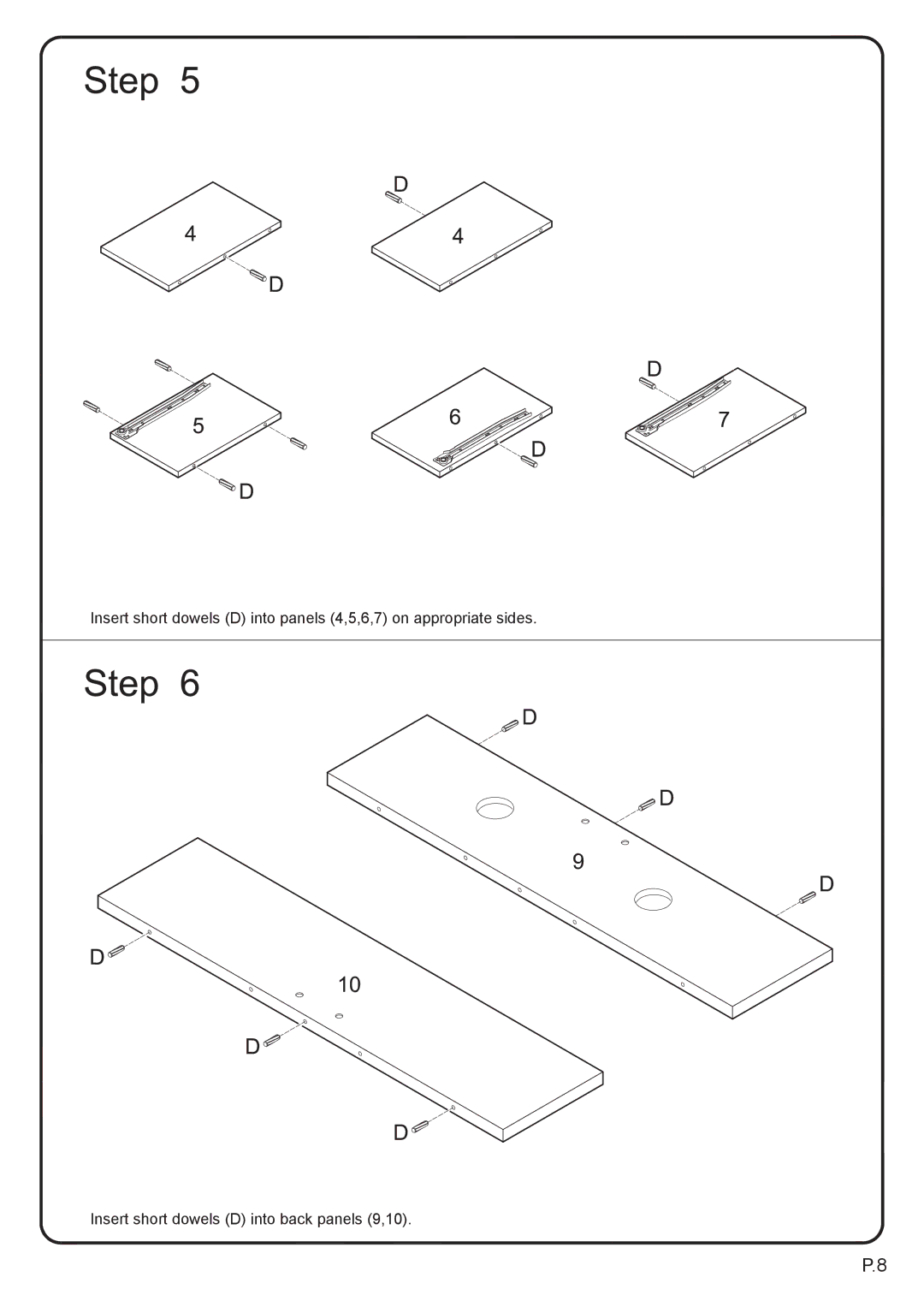 Walker P60CMPBL-MT manual 