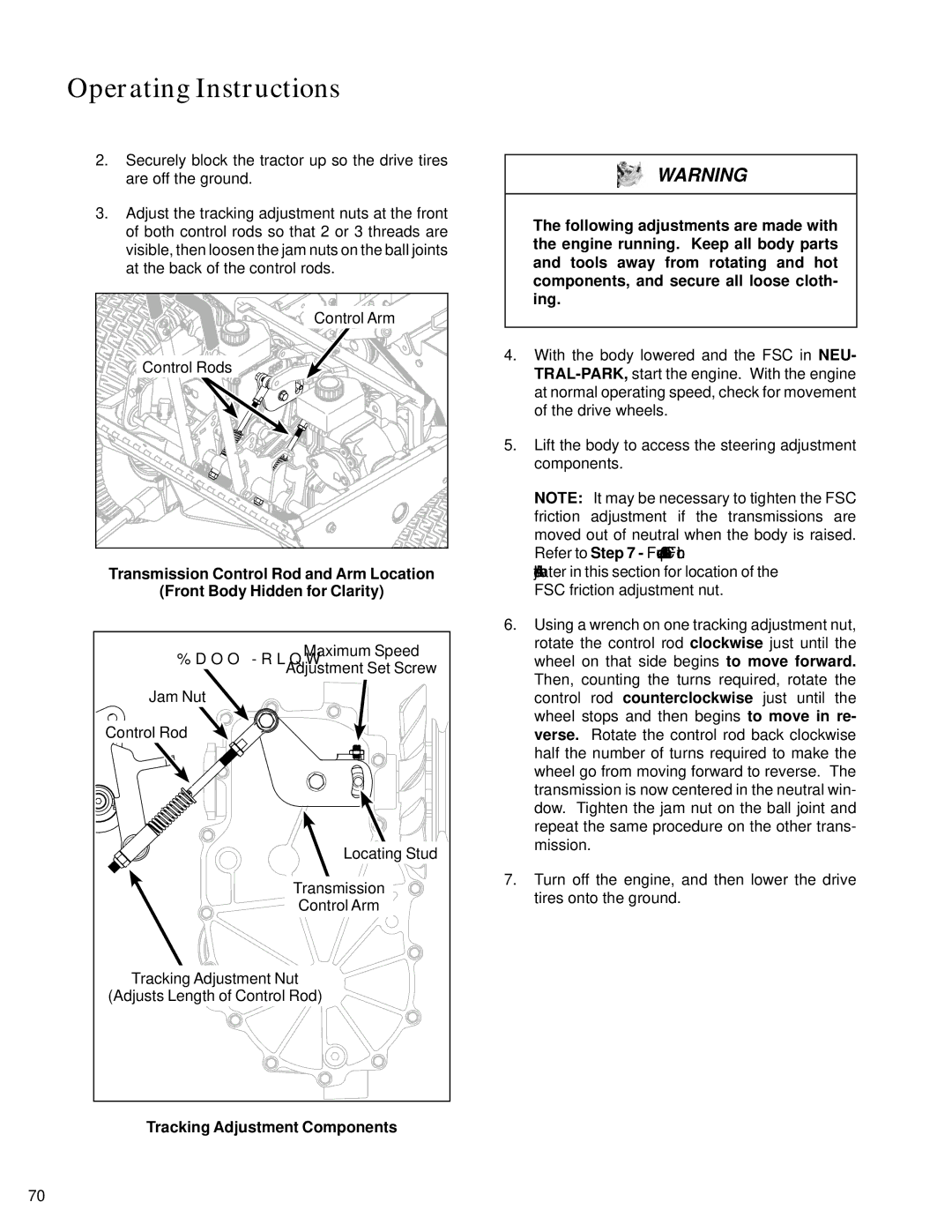 Walker S14 manual Maintenance Instructions 