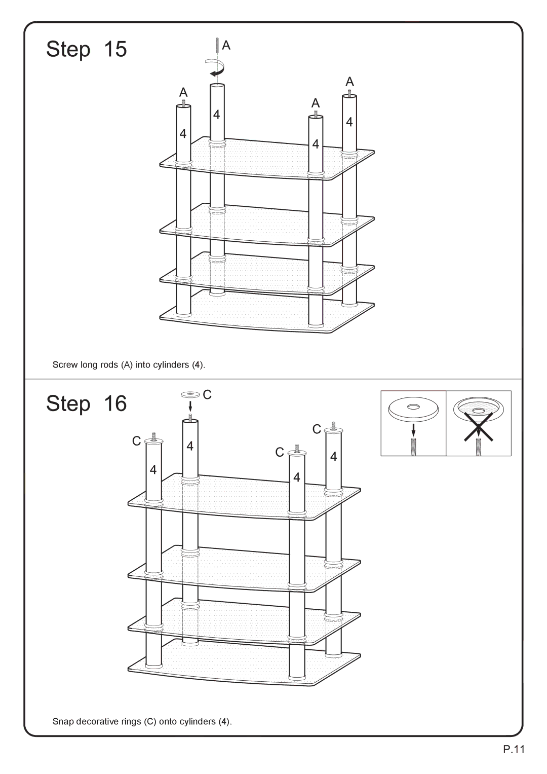 Walker V35CMPB manual 