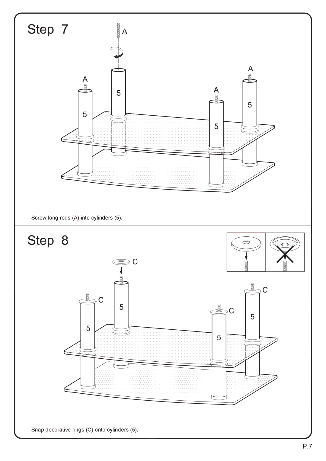 Walker V35CMPB manual 