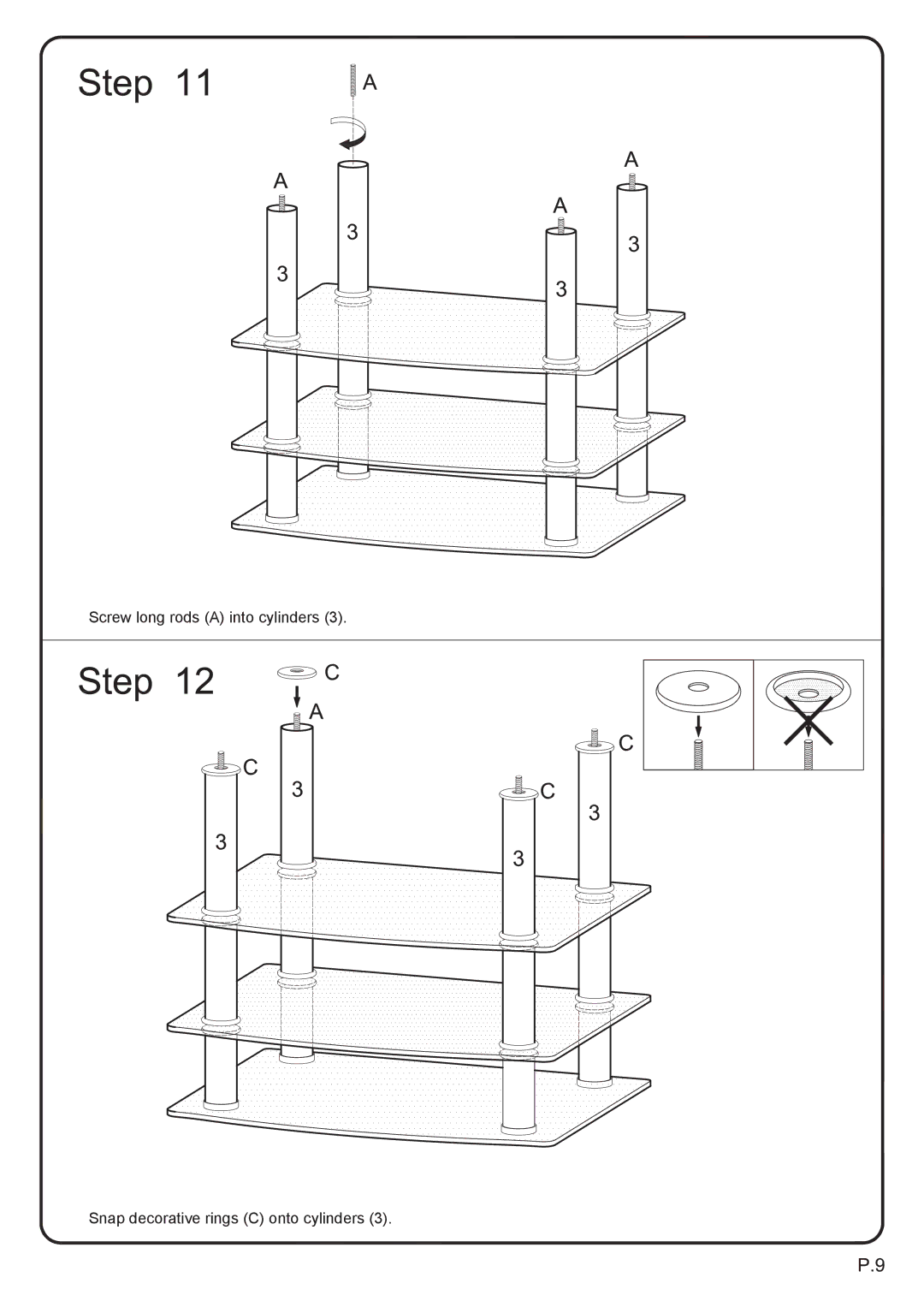 Walker V35CMPB manual 