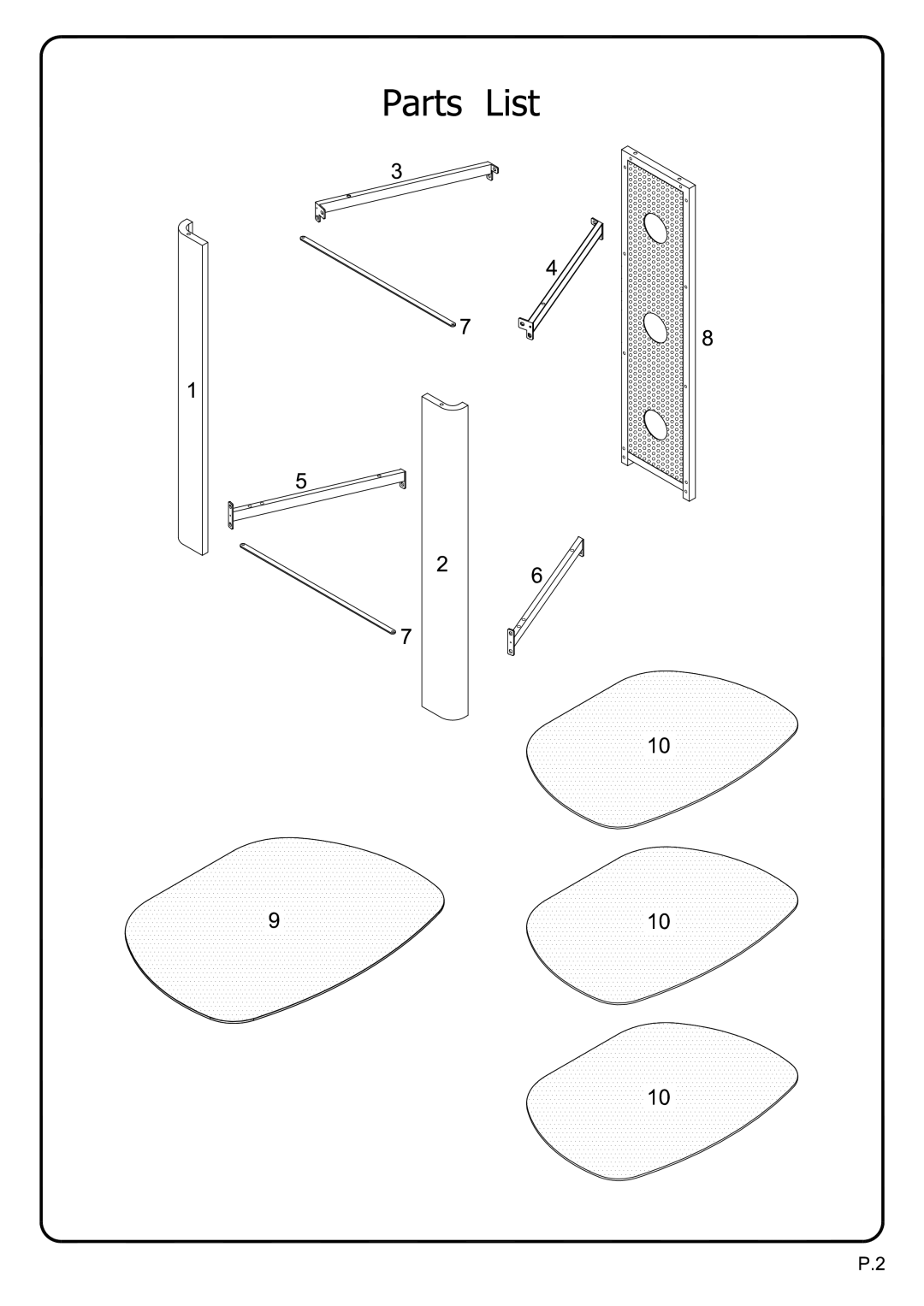 Walker V35MWF manual 