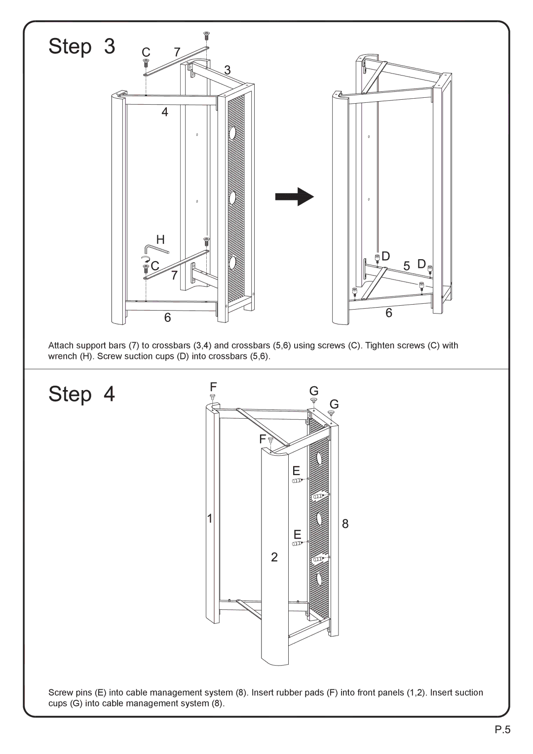 Walker V35MWF manual 