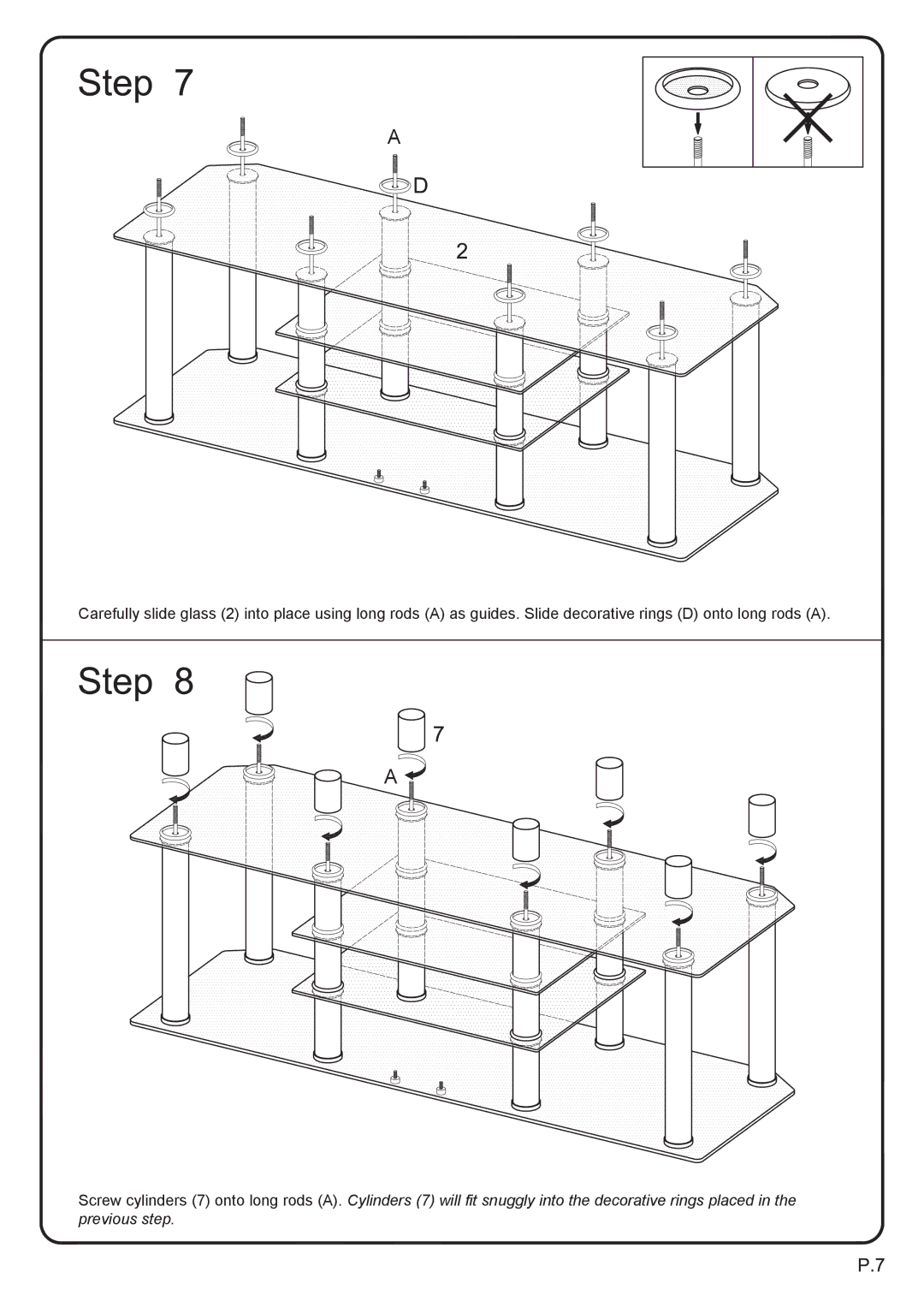 Walker V60Y712B manual 