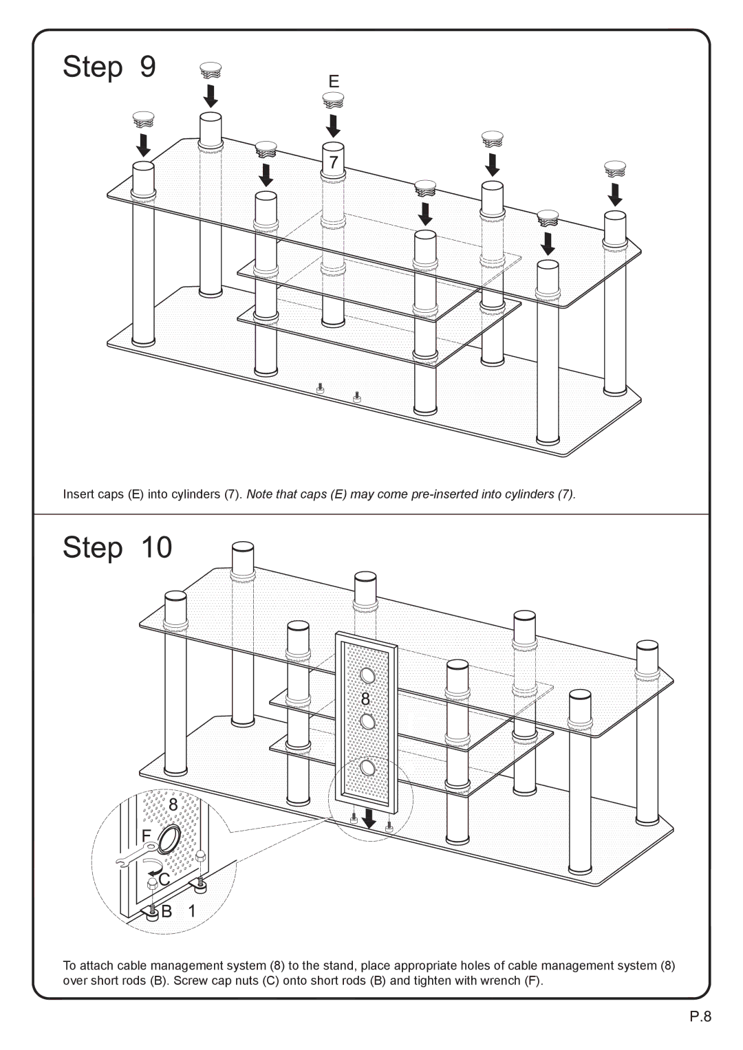 Walker V60Y712B manual 