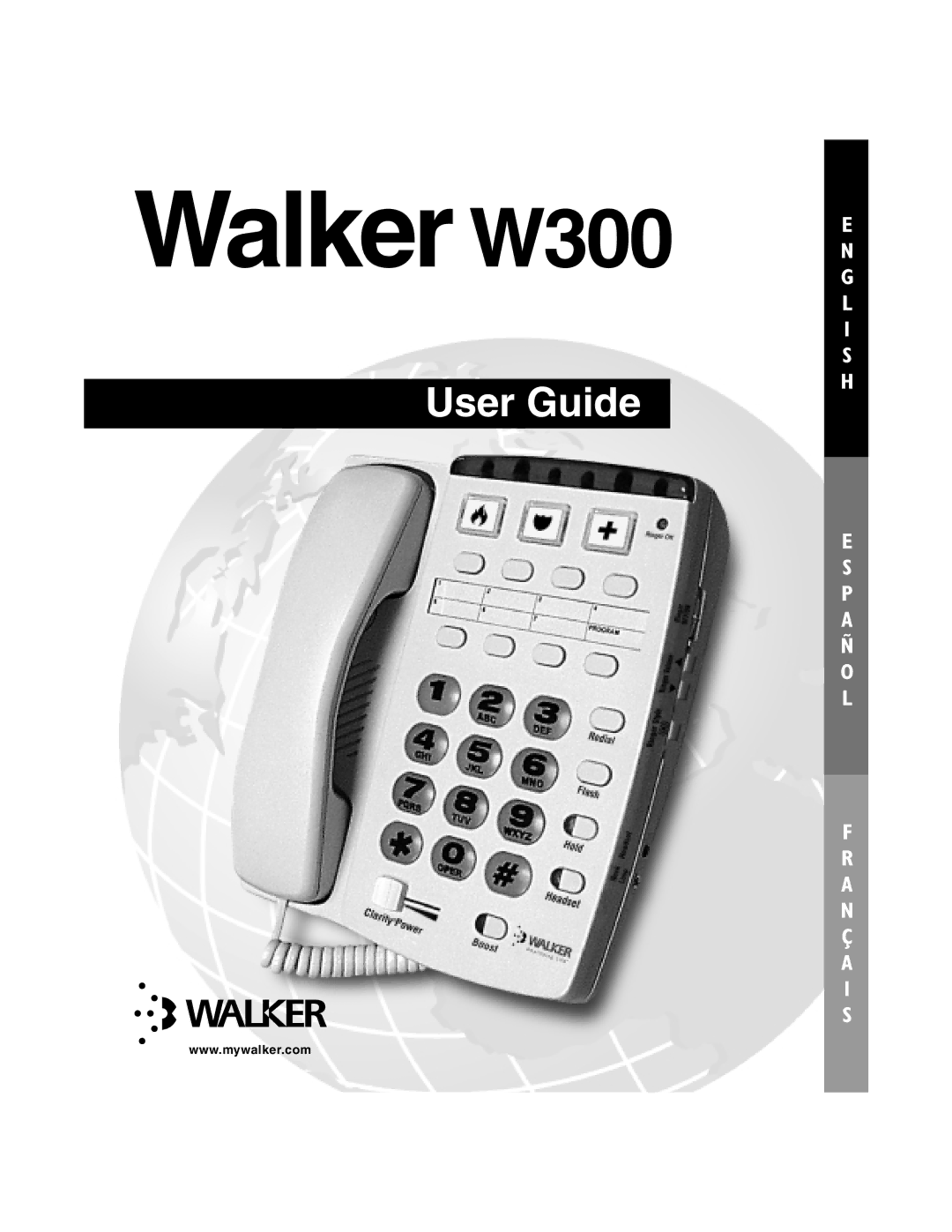 Walker manual Walker W300 