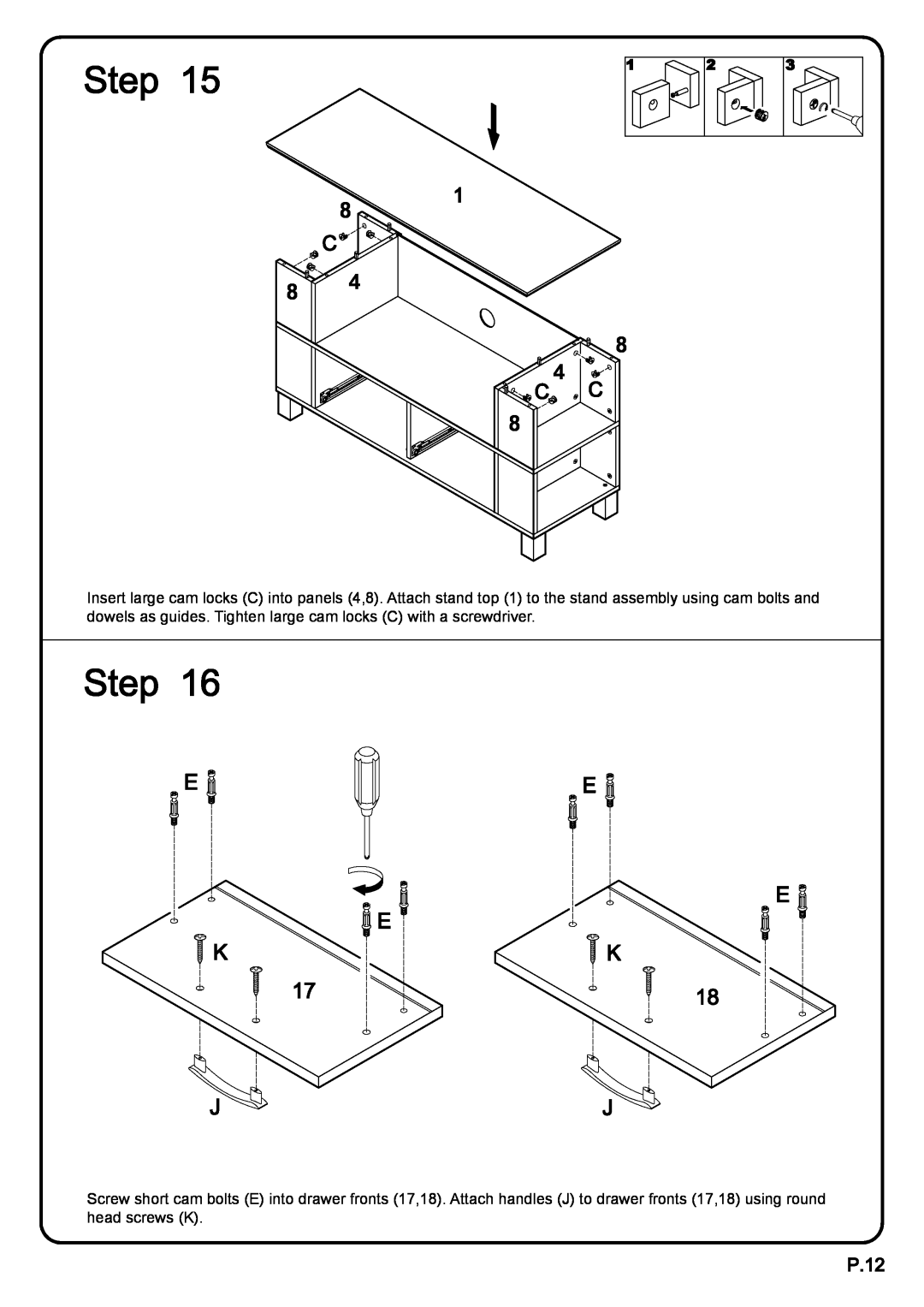 Walker W44CMPBL manual 