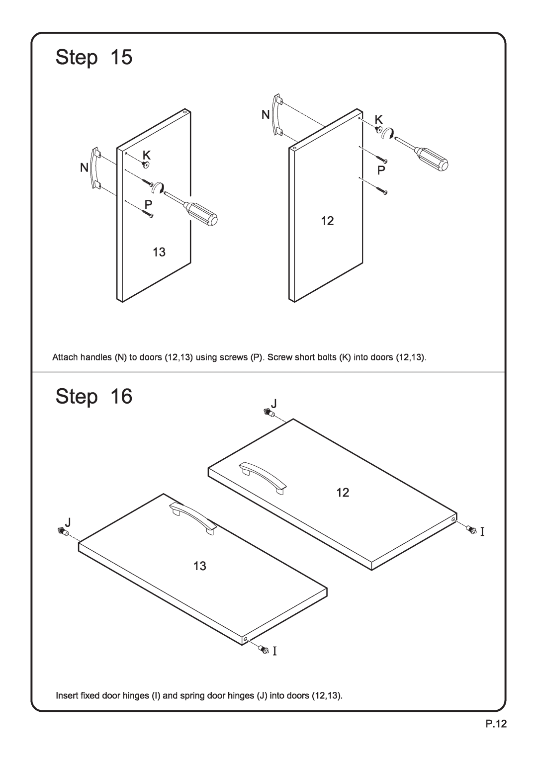 Walker W44COSBL manual 