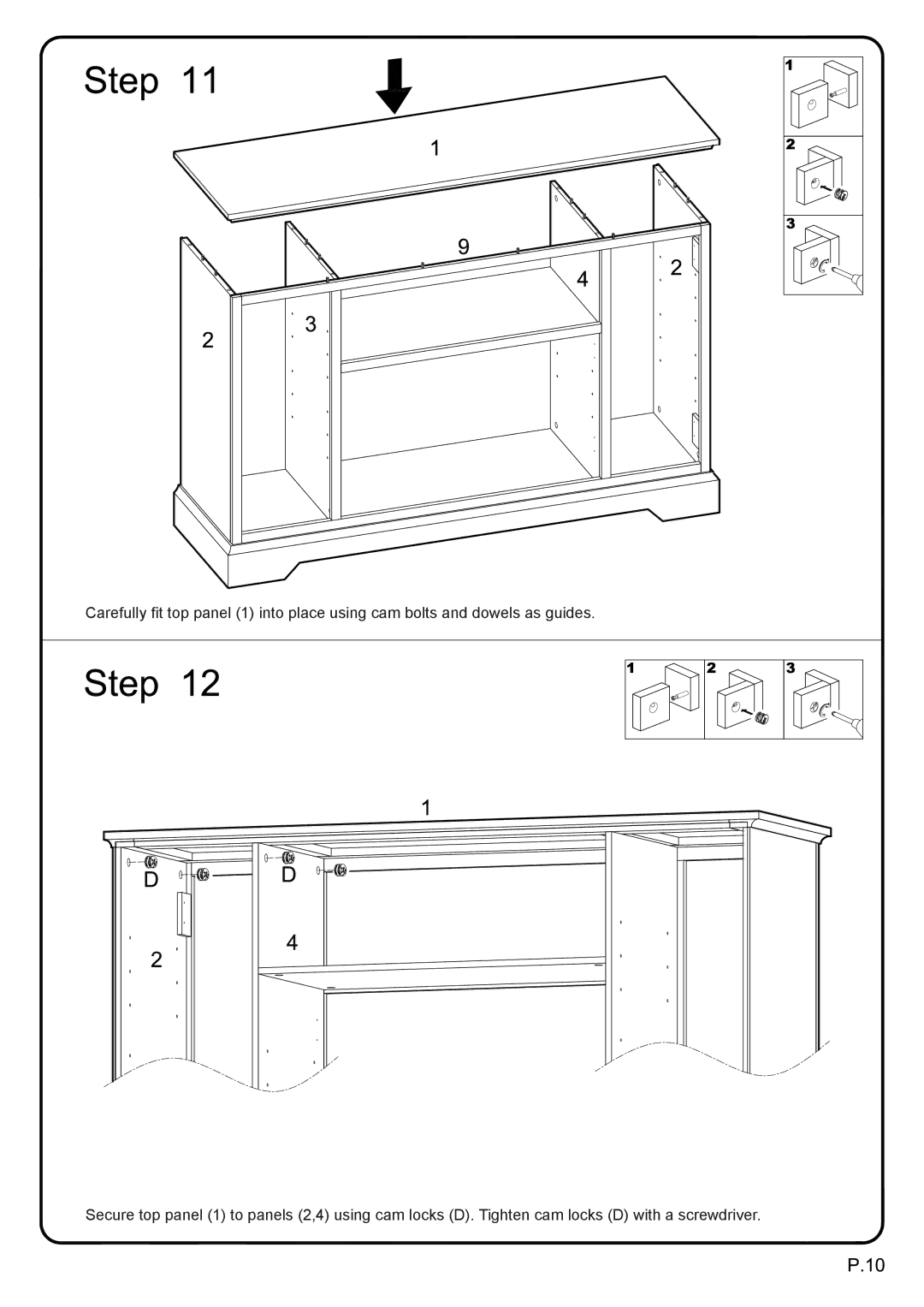 Walker W52C32BL manual 