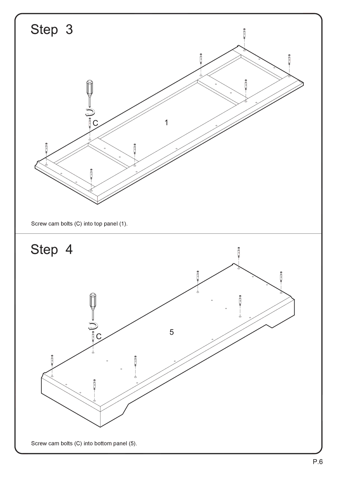 Walker W52C32BL manual 